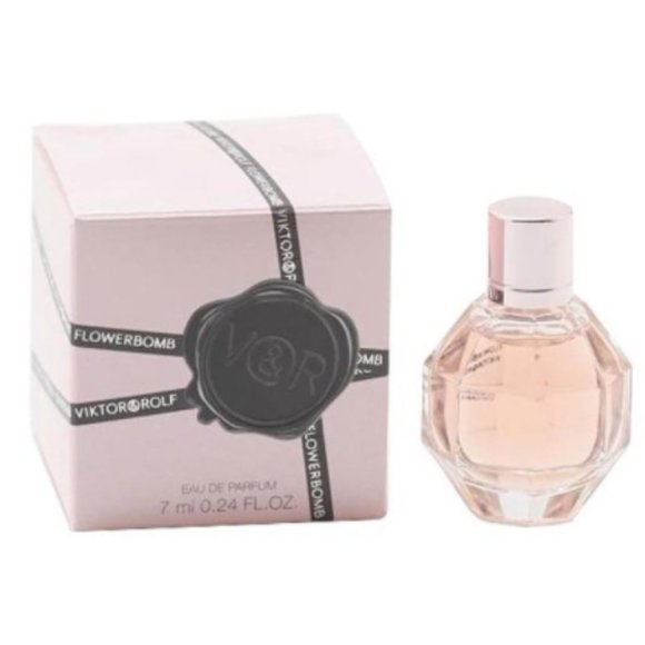 2 for $40 -NEW Viktor & Rolf FlowerBomb Mini Size 7ml splash bottle (New in box) - Picture 2 of 3